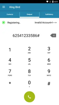 ZEO Dialer android App screenshot 1