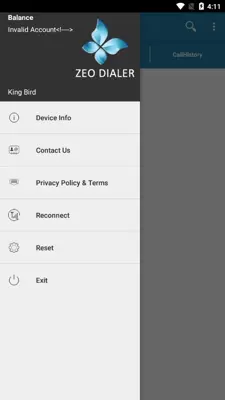 ZEO Dialer android App screenshot 3